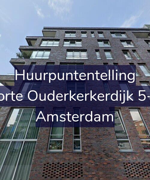 Foto gevel Huurpuntentelling voor Korte Ouderkerkerdijk 5-R, Amsterdam