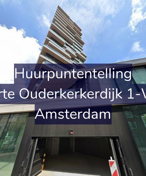Foto gevel Huurpuntentelling voor Korte Ouderkerkerdijk 1-W1, Amsterdam