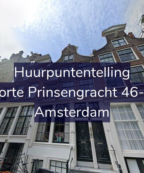 Foto gevel Huurpuntentelling voor Korte Prinsengracht 46-A, Amsterdam