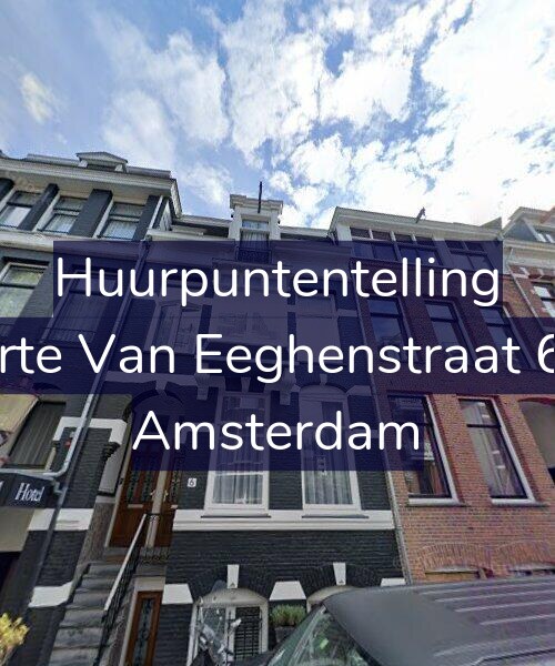 Foto gevel Huurpuntentelling voor Korte Van Eeghenstraat 6-1, Amsterdam