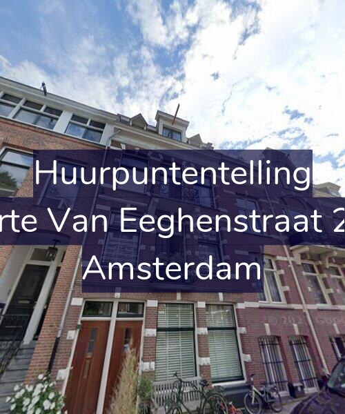 Foto gevel Huurpuntentelling voor Korte Van Eeghenstraat 2-B, Amsterdam