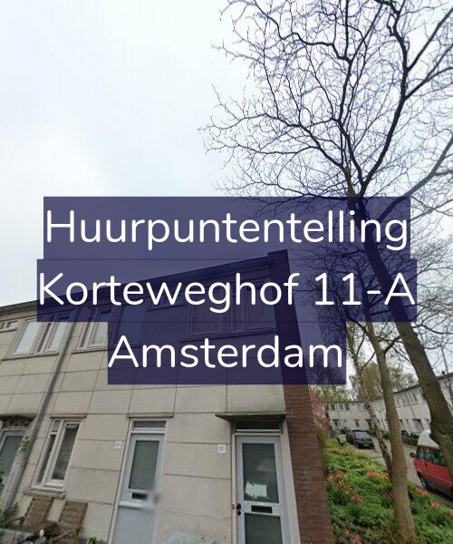 Foto gevel Huurpuntentelling voor Korteweghof 11-A, Amsterdam