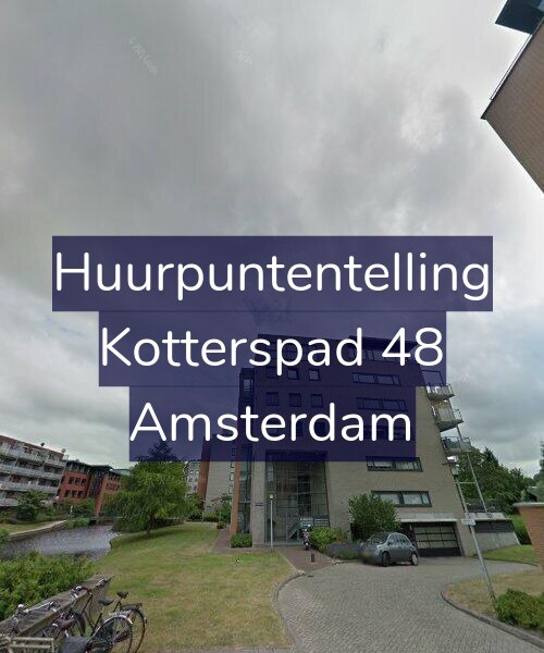 Foto gevel Huurpuntentelling voor Kotterspad 48, Amsterdam