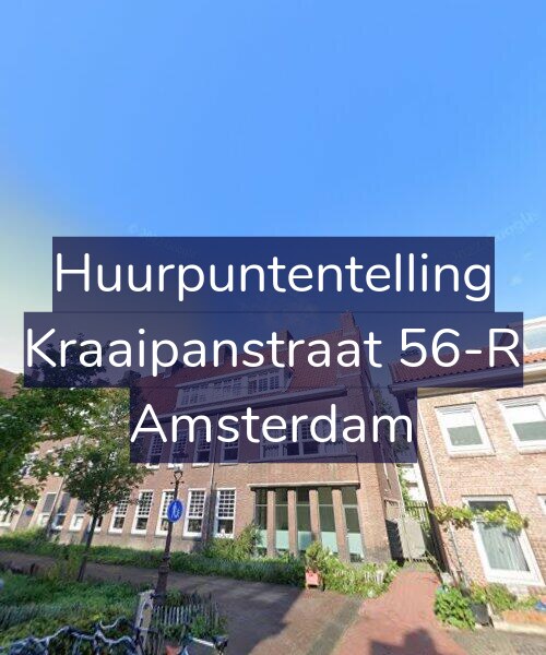 Foto gevel Huurpuntentelling voor Kraaipanstraat 56-R, Amsterdam
