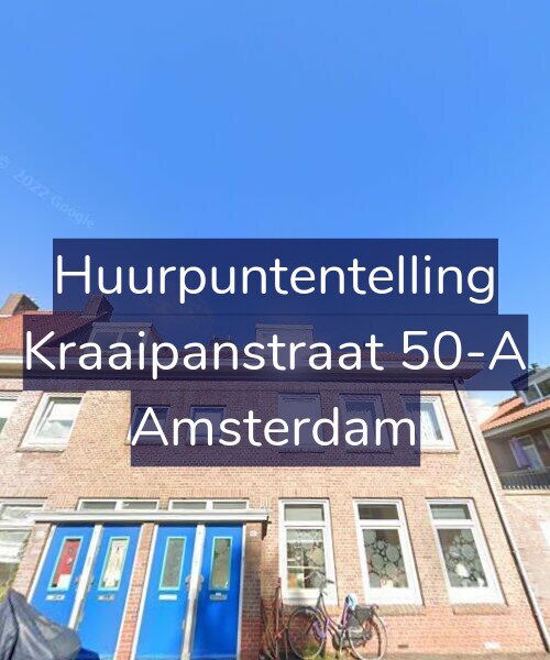 Foto gevel Huurpuntentelling voor Kraaipanstraat 50-A, Amsterdam