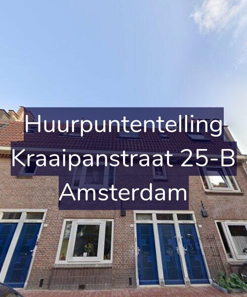 Foto gevel Huurpuntentelling voor Kraaipanstraat 25-B, Amsterdam