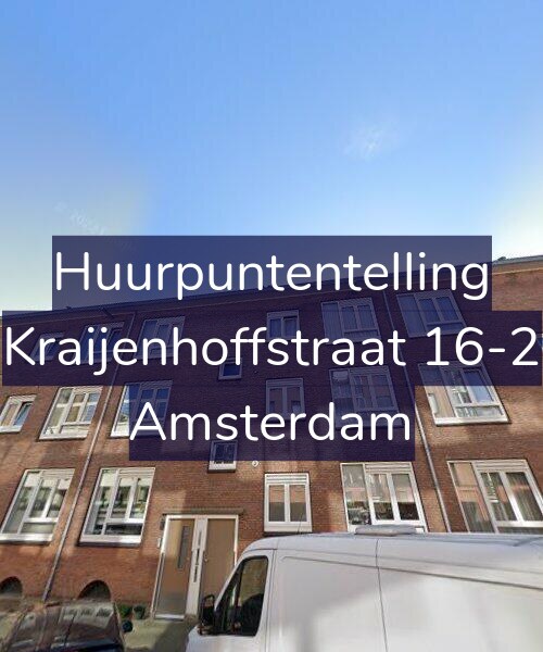 Foto gevel Huurpuntentelling voor Kraijenhoffstraat 16-2, Amsterdam