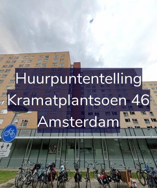 Foto gevel Huurpuntentelling voor Kramatplantsoen 46, Amsterdam