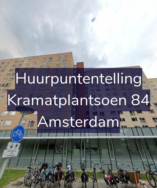 Foto gevel Huurpuntentelling voor Kramatplantsoen 84, Amsterdam