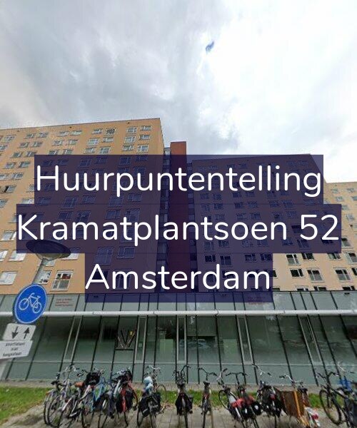 Foto gevel Huurpuntentelling voor Kramatplantsoen 52, Amsterdam