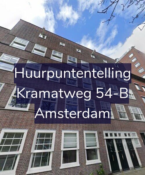Foto gevel Huurpuntentelling voor Kramatweg 54-B, Amsterdam