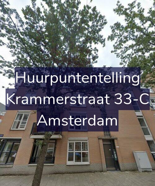 Foto gevel Huurpuntentelling voor Krammerstraat 33-C, Amsterdam