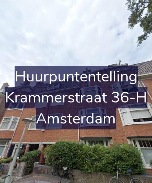 Foto gevel Huurpuntentelling voor Krammerstraat 36-H, Amsterdam