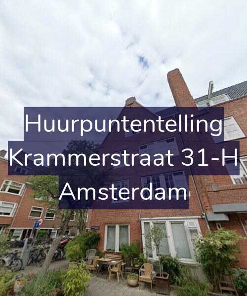 Foto gevel Huurpuntentelling voor Krammerstraat 31-H, Amsterdam