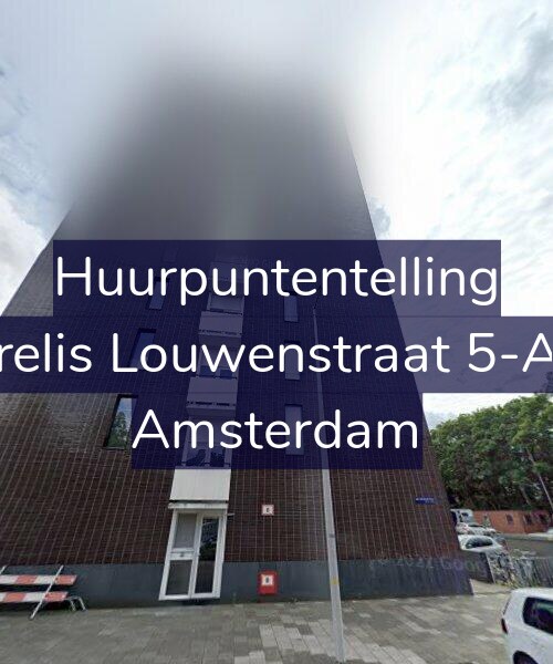 Foto gevel Huurpuntentelling voor Krelis Louwenstraat 5-A9, Amsterdam