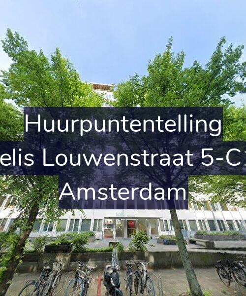 Foto gevel Huurpuntentelling voor Krelis Louwenstraat 5-C19, Amsterdam