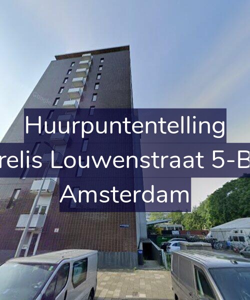 Foto gevel Huurpuntentelling voor Krelis Louwenstraat 5-B9, Amsterdam