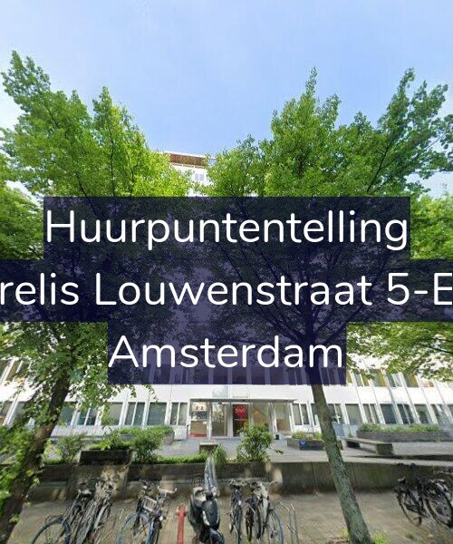 Foto gevel Huurpuntentelling voor Krelis Louwenstraat 5-E1, Amsterdam