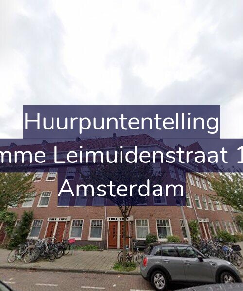 Foto gevel Huurpuntentelling voor Kromme Leimuidenstraat 15-1, Amsterdam