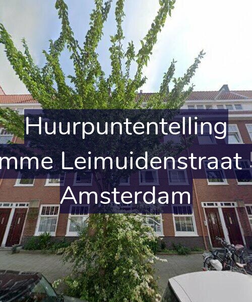 Foto gevel Huurpuntentelling voor Kromme Leimuidenstraat 5-H, Amsterdam