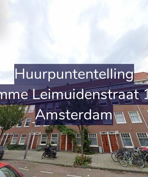 Foto gevel Huurpuntentelling voor Kromme Leimuidenstraat 11-1, Amsterdam