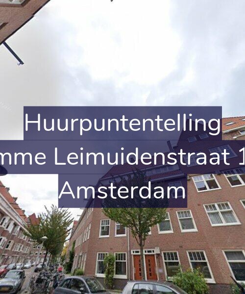 Foto gevel Huurpuntentelling voor Kromme Leimuidenstraat 17-2, Amsterdam