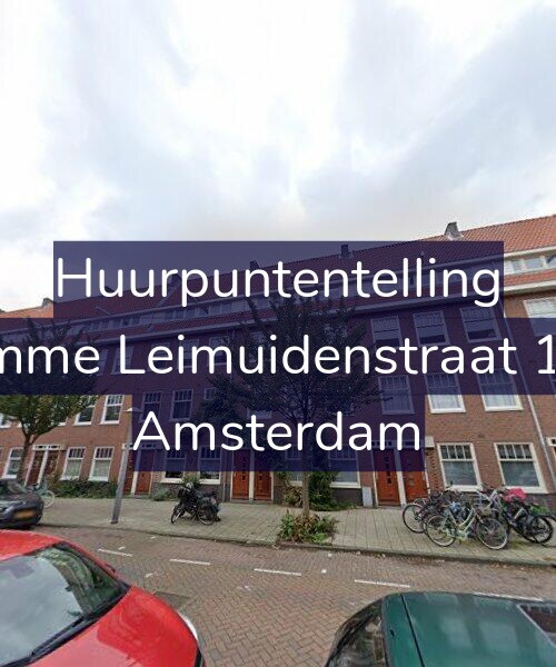 Foto gevel Huurpuntentelling voor Kromme Leimuidenstraat 11-H, Amsterdam