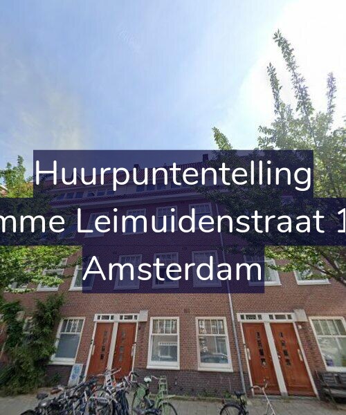 Foto gevel Huurpuntentelling voor Kromme Leimuidenstraat 13-1, Amsterdam