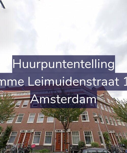Foto gevel Huurpuntentelling voor Kromme Leimuidenstraat 15-2, Amsterdam