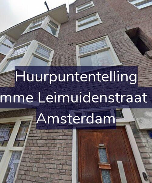 Foto gevel Huurpuntentelling voor Kromme Leimuidenstraat 4-1, Amsterdam