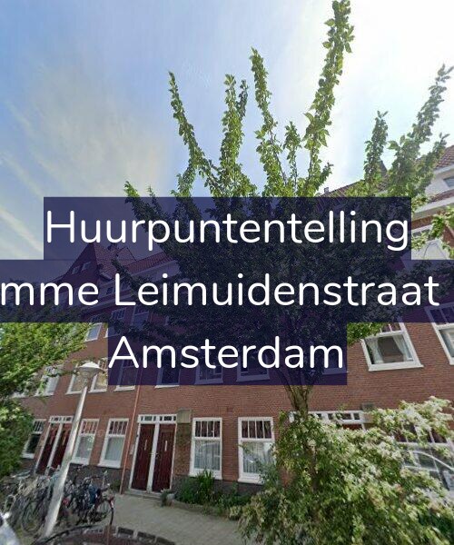 Foto gevel Huurpuntentelling voor Kromme Leimuidenstraat 3-1, Amsterdam