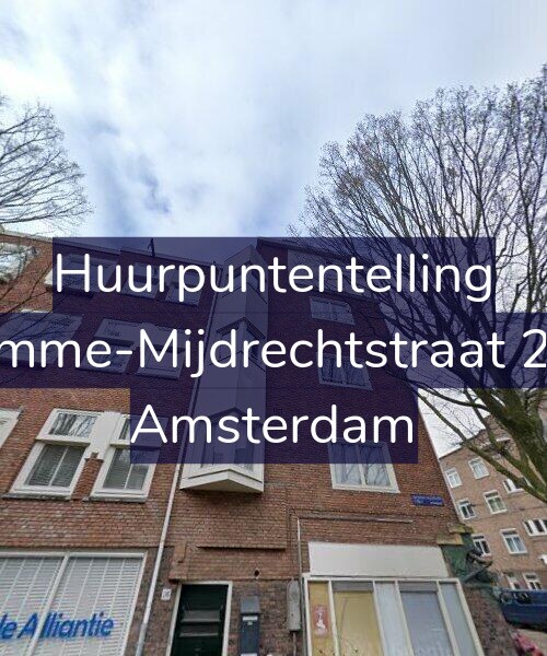 Foto gevel Huurpuntentelling voor Kromme-Mijdrechtstraat 26-3, Amsterdam