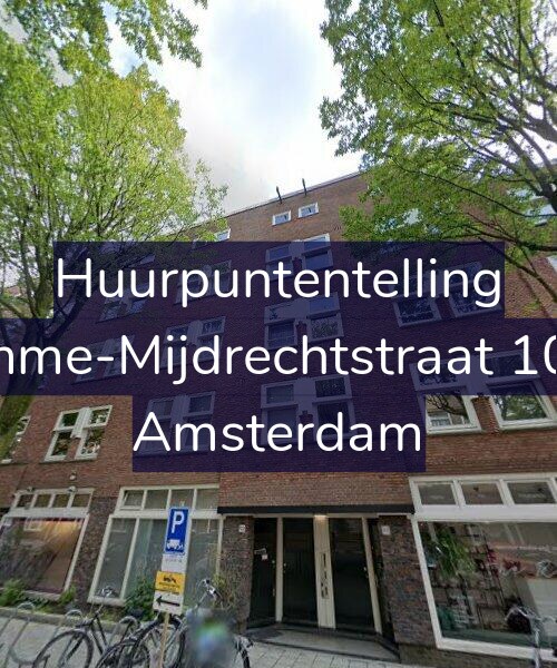 Foto gevel Huurpuntentelling voor Kromme-Mijdrechtstraat 102-H, Amsterdam