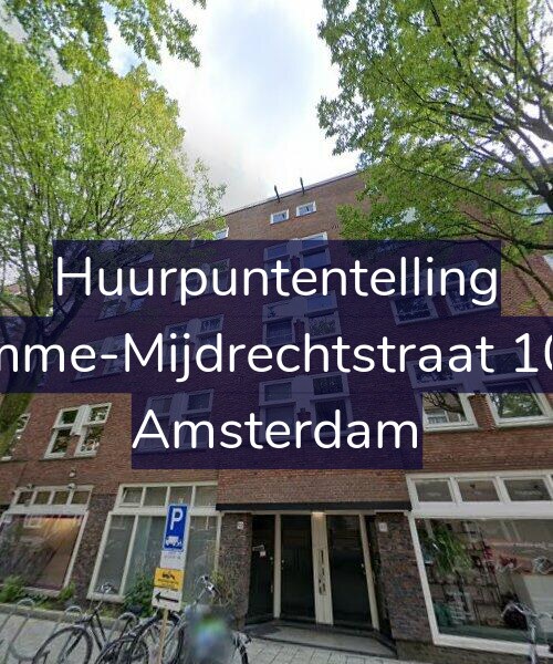 Foto gevel Huurpuntentelling voor Kromme-Mijdrechtstraat 102-3, Amsterdam
