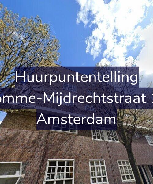 Foto gevel Huurpuntentelling voor Kromme-Mijdrechtstraat 1-3, Amsterdam