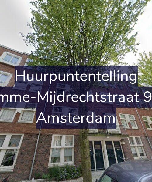 Foto gevel Huurpuntentelling voor Kromme-Mijdrechtstraat 90-H, Amsterdam
