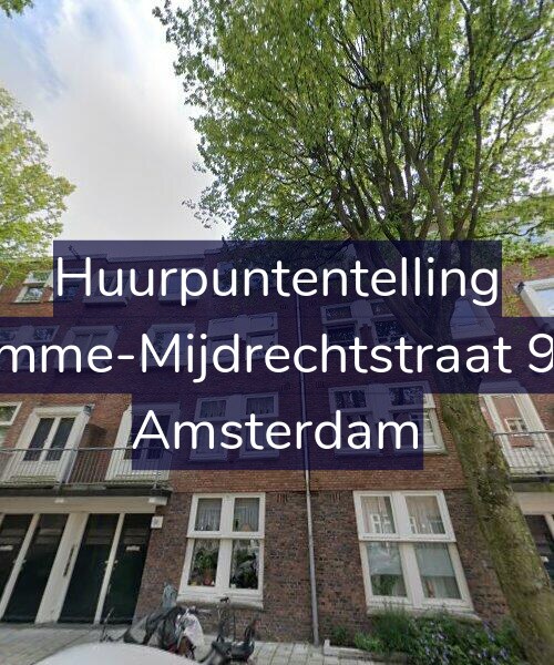 Foto gevel Huurpuntentelling voor Kromme-Mijdrechtstraat 92-3, Amsterdam