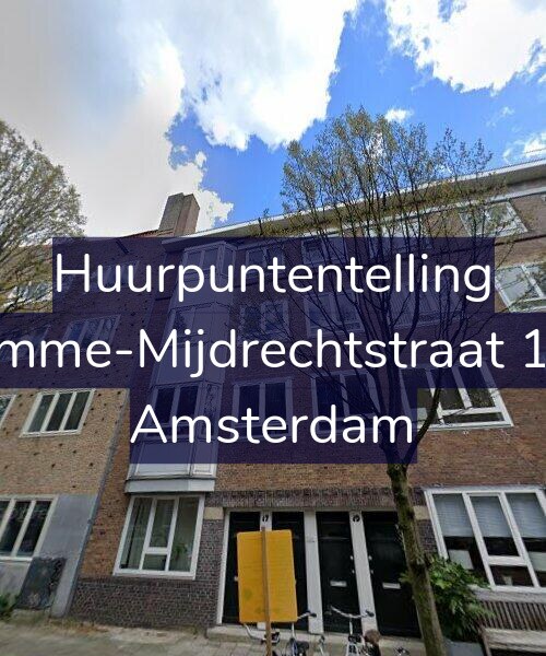 Foto gevel Huurpuntentelling voor Kromme-Mijdrechtstraat 17-1, Amsterdam