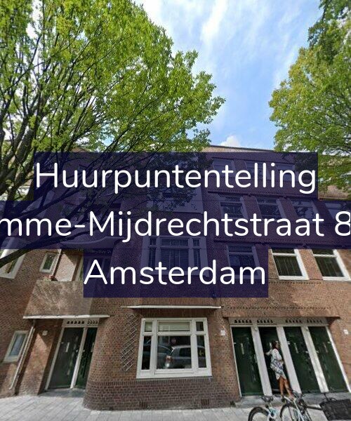 Foto gevel Huurpuntentelling voor Kromme-Mijdrechtstraat 85-1, Amsterdam