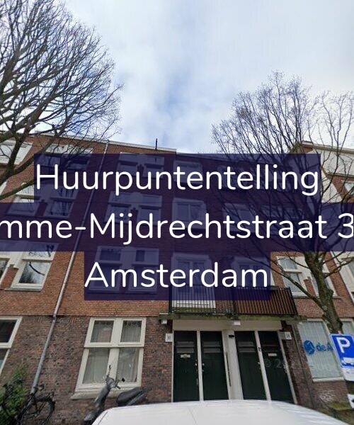 Foto gevel Huurpuntentelling voor Kromme-Mijdrechtstraat 30-3, Amsterdam