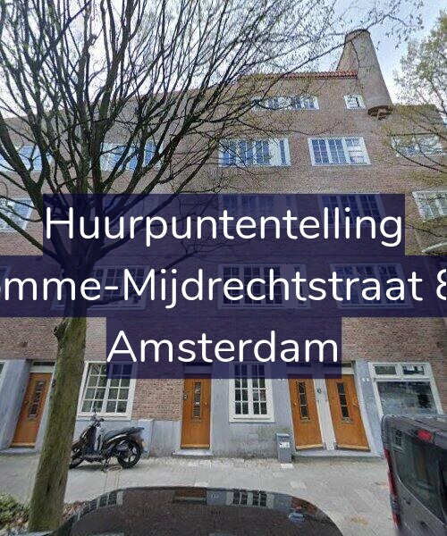Foto gevel Huurpuntentelling voor Kromme-Mijdrechtstraat 8-H, Amsterdam