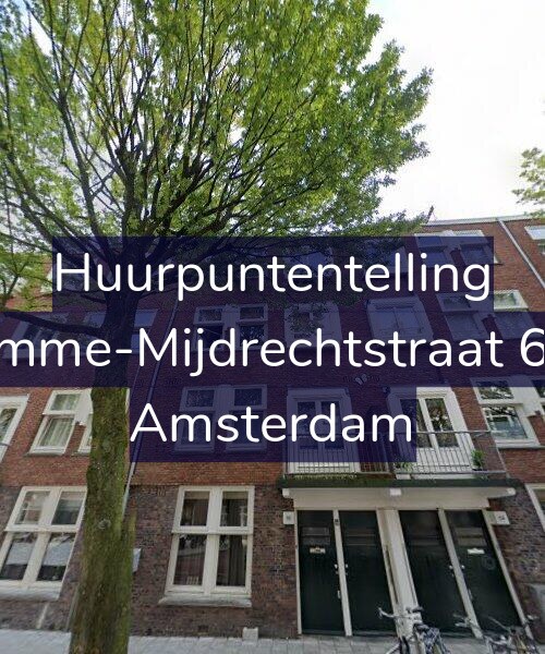 Foto gevel Huurpuntentelling voor Kromme-Mijdrechtstraat 66-1, Amsterdam