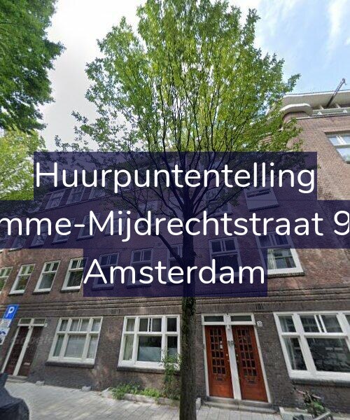 Foto gevel Huurpuntentelling voor Kromme-Mijdrechtstraat 99-1, Amsterdam