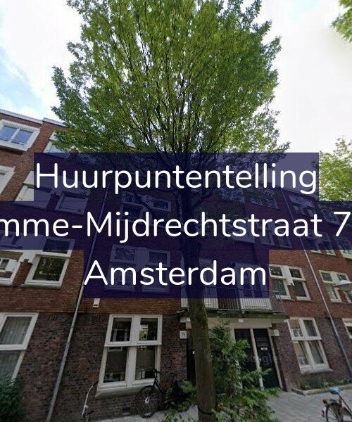 Foto gevel Huurpuntentelling voor Kromme-Mijdrechtstraat 74-H, Amsterdam