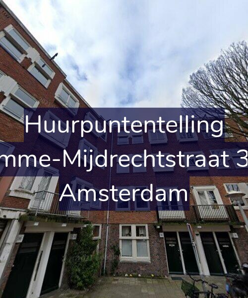 Foto gevel Huurpuntentelling voor Kromme-Mijdrechtstraat 34-2, Amsterdam