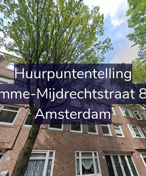 Foto gevel Huurpuntentelling voor Kromme-Mijdrechtstraat 89-2, Amsterdam