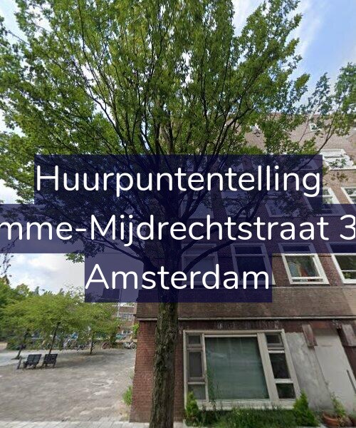 Foto gevel Huurpuntentelling voor Kromme-Mijdrechtstraat 35-1, Amsterdam
