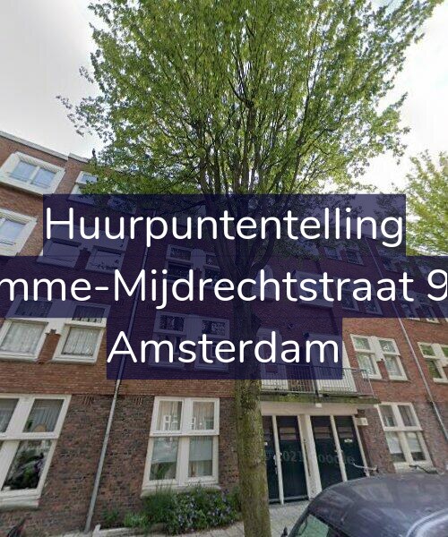 Foto gevel Huurpuntentelling voor Kromme-Mijdrechtstraat 90-2, Amsterdam