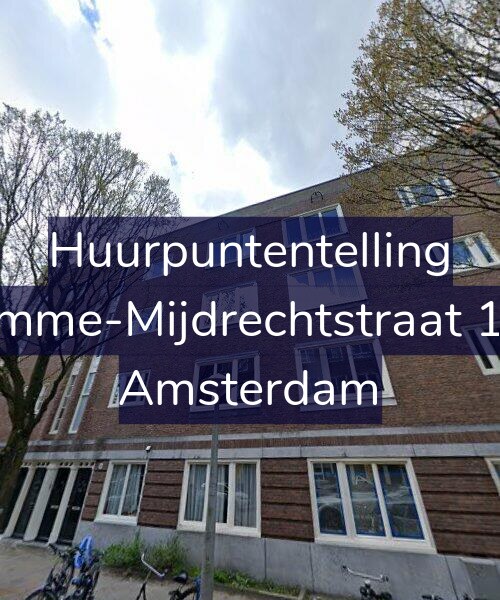Foto gevel Huurpuntentelling voor Kromme-Mijdrechtstraat 14-2, Amsterdam