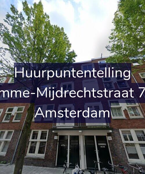 Foto gevel Huurpuntentelling voor Kromme-Mijdrechtstraat 70-2, Amsterdam